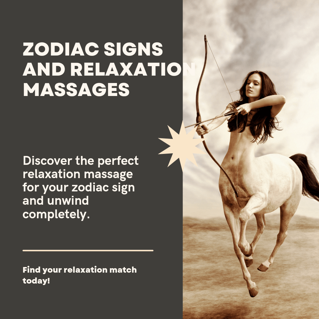 Best Relaxation Massage For Each Sign